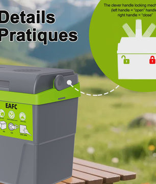 20L Mini Koelkast & Warmer - 12V/220V - Voor Thuis & Auto - Koelen & Verwarmen