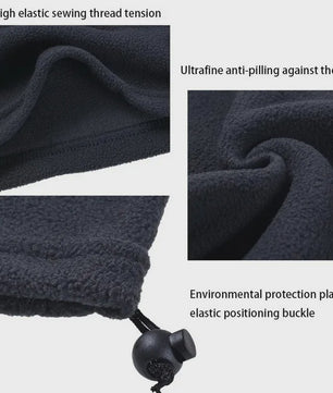 Warme Fleece Nekwarmer | Winddicht & Ademend | Multifunctioneel voor Wintersport & Outdoor