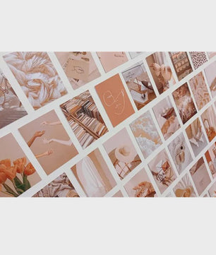 50 Stuks Esthetische Botanische Muurdecoratie Set: Planten, Bloemen, Vlinders & Paddenstoelen Posters