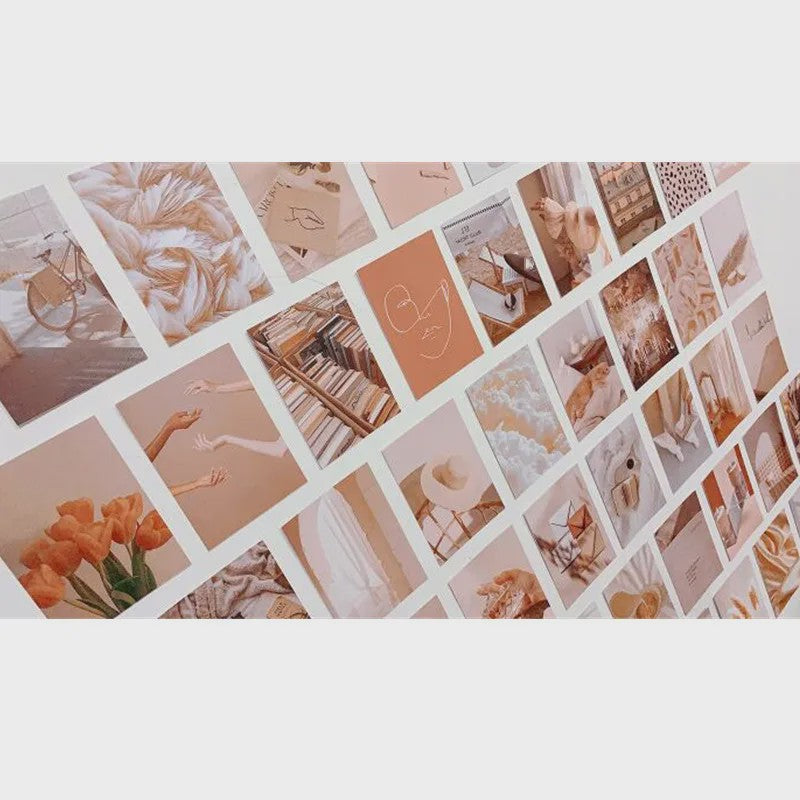 50 Stuks Esthetische Botanische Muurdecoratie Set: Planten, Bloemen, Vlinders & Paddenstoelen Posters