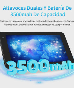 PRITOM 7 Inch Tablet PC met Android 13, 32GB Opslag en Beschermhoes