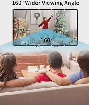 Opvouwbaar Projectiescherm 60-150 Inch 16:9 - Full HD, 2K, 4K - Binnen & Buiten Gebruik