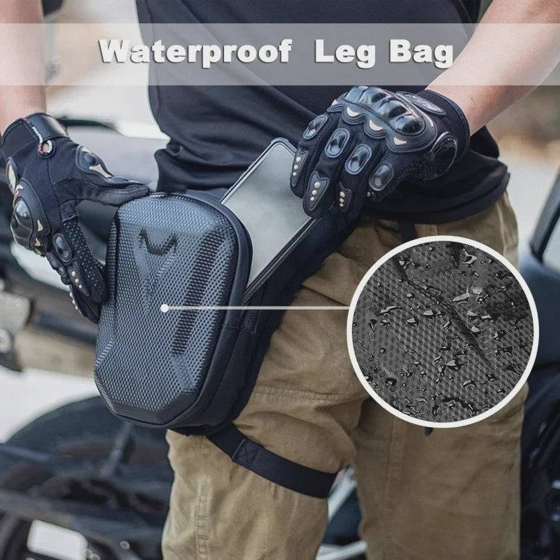 Waterdichte Motor Been- & Heuptas: Crossbody, Biker, Motocross Gear