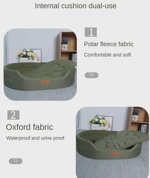 Luxe Hondenkussen Sofa - Zacht & Waterdicht - Verschillende Maten