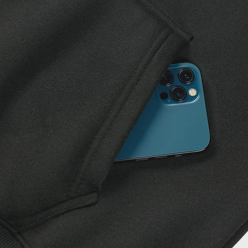 Herfst Heren Casual Hoodie Vest met Rits - Comfortabel & Stijlvol