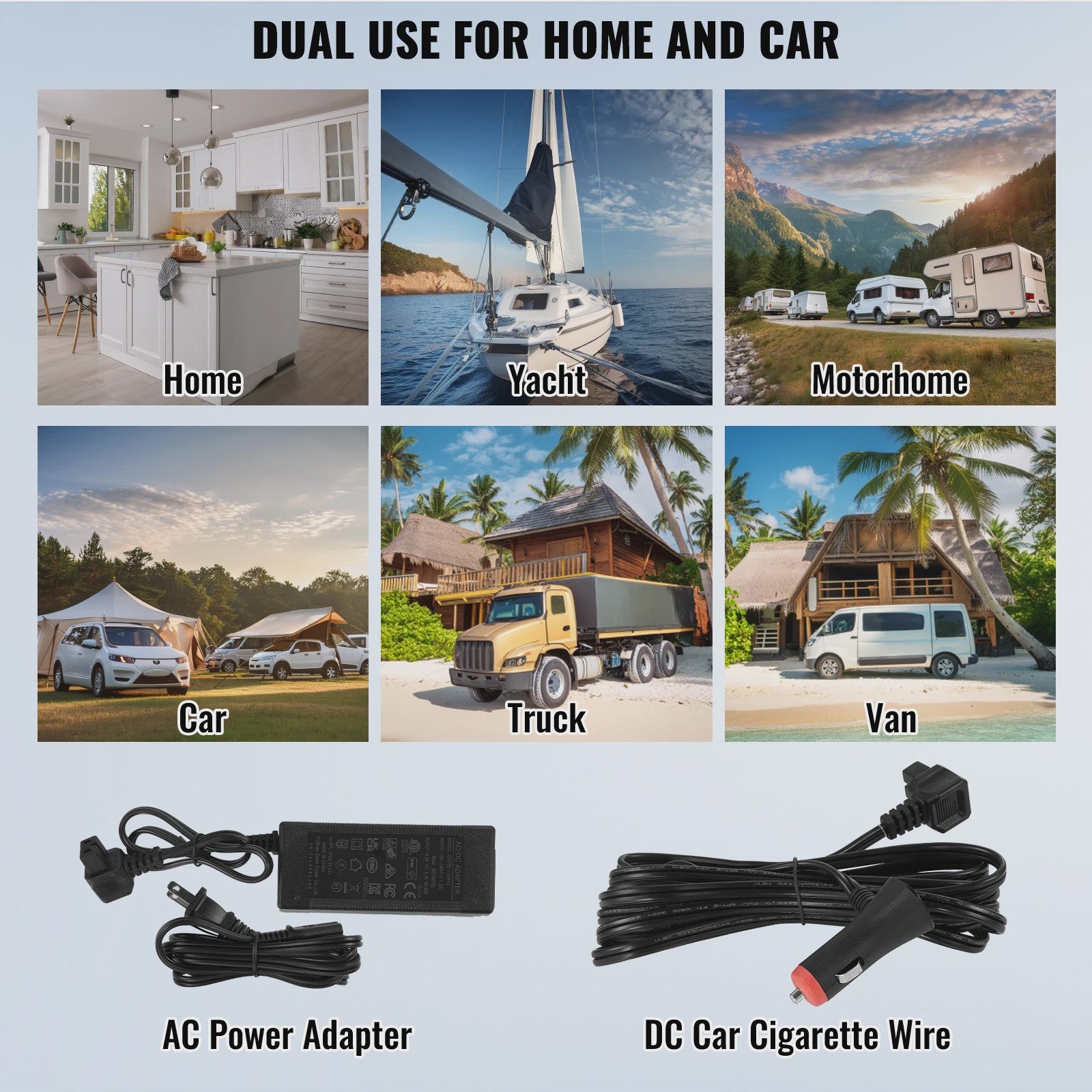 Draagbare Koelkast 8L-75L: Auto, Camping & Outdoor - Temperatuur Instelbaar