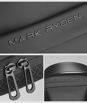 Mark Ryden Heren Sling Bag - Waterafstotend & Anti-diefstal Borstas met 7.9" iPad Vak