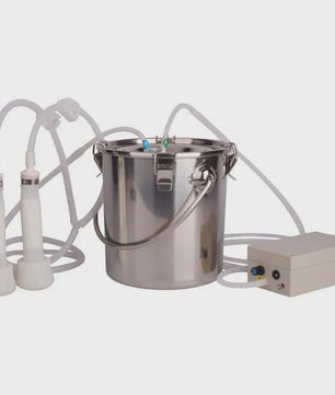 Automatische Melkmachine voor Koeien en Schapen - 8L RVS met Pulsatie
