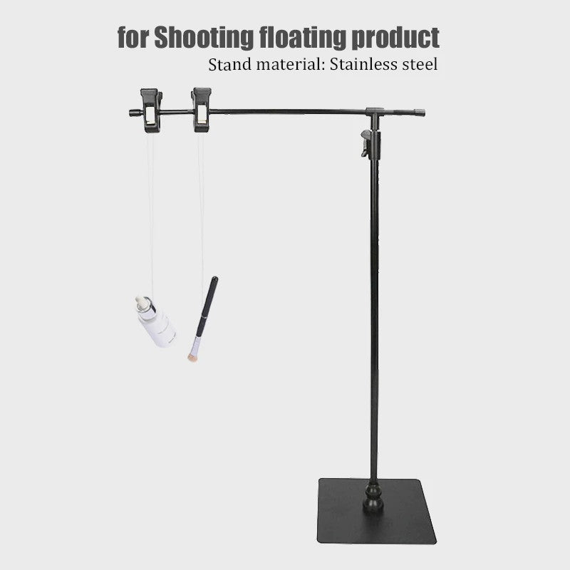 T-vormige Achtergrondstandaard (30cm) met PVC Backdrop voor Productfotografie