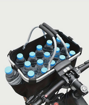 Opvouwbare Fietsmand voor Huisdieren & Boodschappen - Afneembaar met Quick Release
