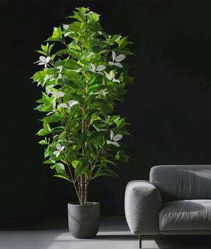 Grote Kunstboom Ficus Magnolia Banyan Nandina - 82-144cm