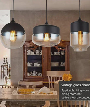 Scandinavische Houten LED Glas Hanglamp - Modern Design voor Woonkamer, Slaapkamer & Eetkamer