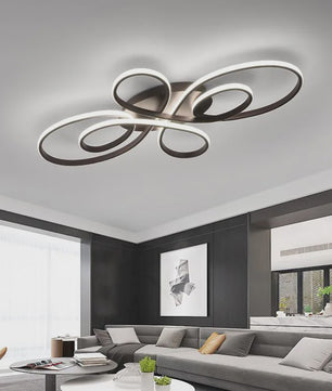 Moderne LED Plafondlamp met Afstandsbediening - Dimbare Plafondverlichting voor Woonkamer