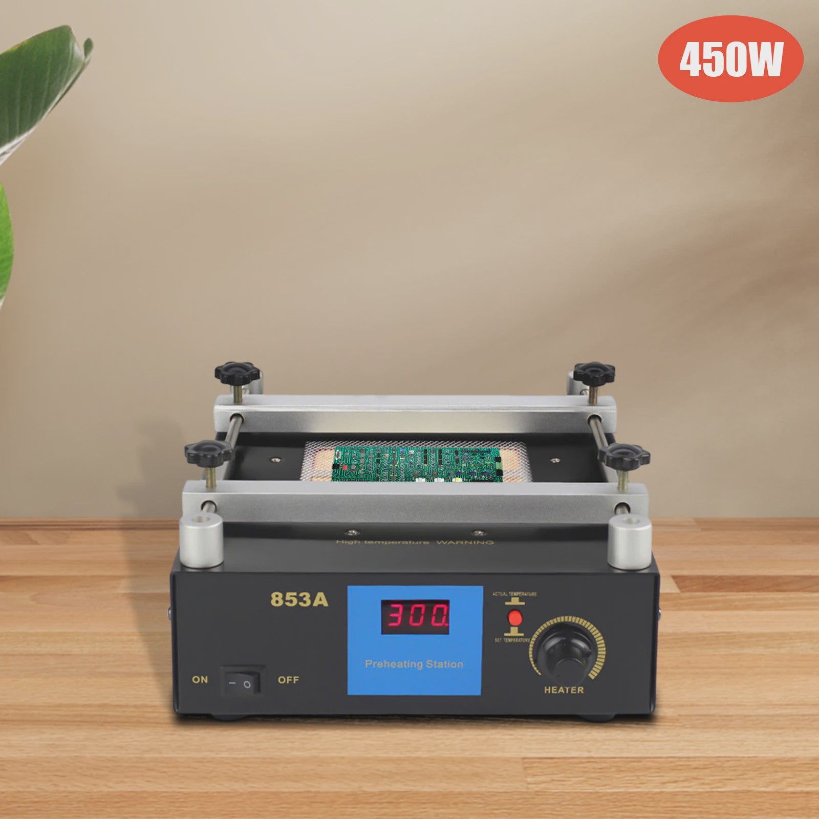 YIHUA 853A Infrarood Voorverwarmer - BGA Rework Station 450W