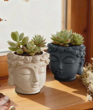 Boeddha Bloempot - Uniek Decoratief Potje voor Planten