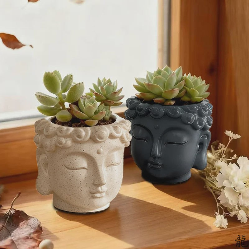 Boeddha Bloempot - Uniek Decoratief Potje voor Planten