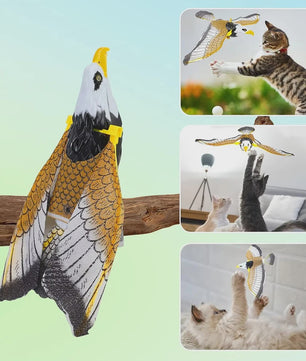 Vliegende Adelaar Vogelverschrikker - Realistische Tuindecoratie & Ongediertebestrijding