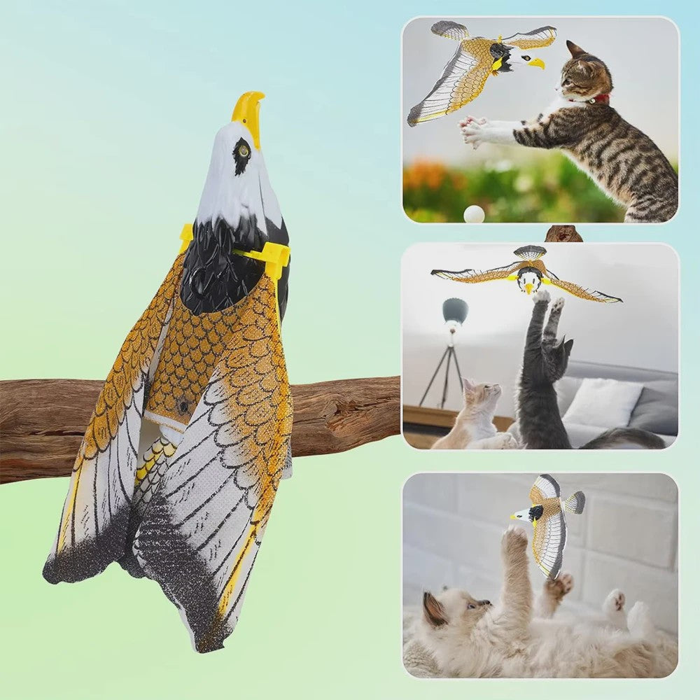 Vliegende Adelaar Vogelverschrikker - Realistische Tuindecoratie & Ongediertebestrijding
