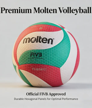 Molten 4500/5000 Volleybal Maat 5 PU - Officiële Wedstrijd & Training Indoor/Outdoor