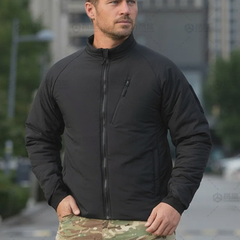 Heren Herfst Winter Gevoerde Jas - Tactisch Camouflage Outdoor Winddicht Thermisch