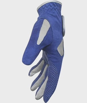GVOVLVF Golfhandschoen Heren - Verbeterde Grip, Ademend & Comfortabel - Blauw/Wit