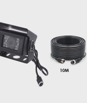 Waterdichte Achteruitrijcamera met Nachtzicht en 10M Kabel voor Vrachtwagen, Camper, Bus