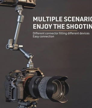 LEAPLIGHT Magic Arm 360° Rotatie met Balhoofd voor Camera, Livestreaming & Vloggen
