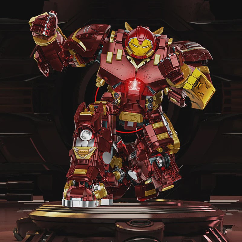 Marvel Iron Man Hulkbuster Mecha Bouwstenen Set - 2600+ Stukjes - Volwassen DIY Speelgoed