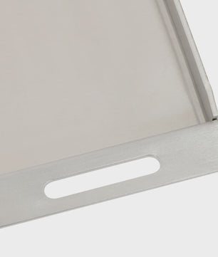 Roestvrijstalen Grillplaat 50x64cm - 4mm Dikke Platte Top BBQ Plaat - Vervangend Onderdeel