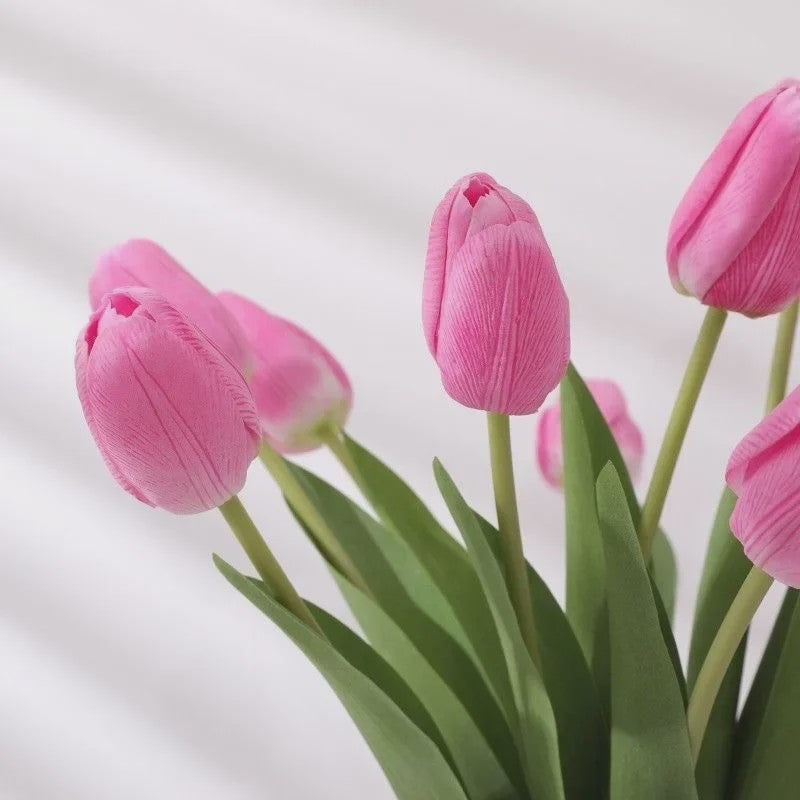 Real Touch Kunstbloemen Tulpen - Luxe Boeketten voor Huis & Bruiloft Decoratie