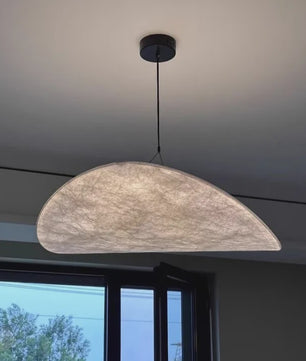 Nordic Stijl Zijde LED Hanglamp - Sfeervolle Verlichting voor Woonkamer en Eetkamer