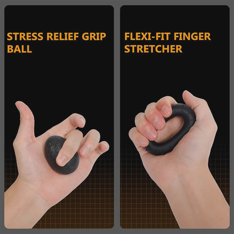 Verstelbare Hand Grip Kracht Trainer Set (100/200kg) met Teller - Hand, Pols & Onderarm Oefening