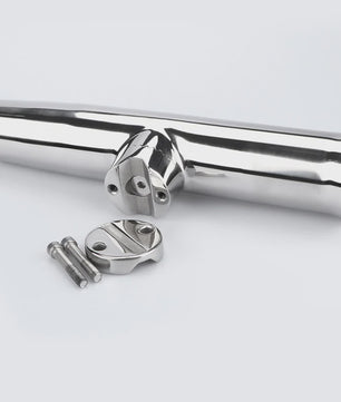 RVS Hengelhouder met Klembevestiging voor Rail - Marine Boot Accessoire
