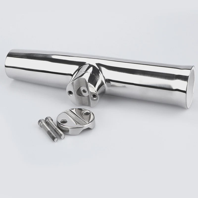 RVS Hengelhouder met Klembevestiging voor Rail - Marine Boot Accessoire