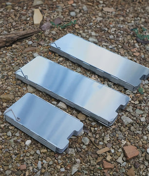 Opvouwbaar Aluminium Camping Gasfornuis Windscherm met Opbergzak
