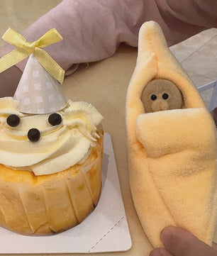 Schattige Aap Banaan Pluche Knuffel - Zacht, Kawaii Cadeau voor Kinderen en Tieners