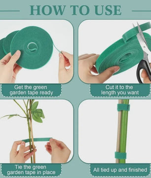 20 Meter Herbruikbare Plantenband - Verstelbare Nylon Tuinband voor Plantensteun