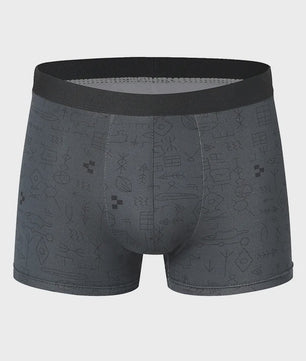 4-delige Set Heren Boxershorts - Sneldrogend, Comfortabel & Trendy Design