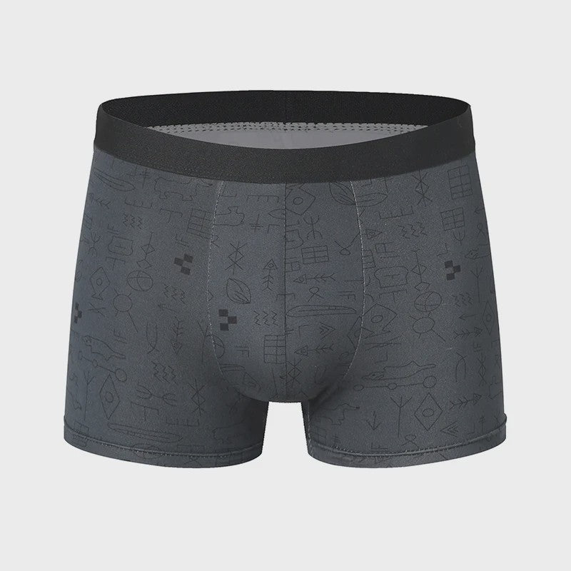 4-delige Set Heren Boxershorts - Sneldrogend, Comfortabel & Trendy Design