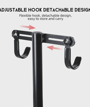 Verstelbare Fiets Parkeerstandaard - Aluminium Alloy Vloerstandaard voor Mountainbikes en Racefietsen