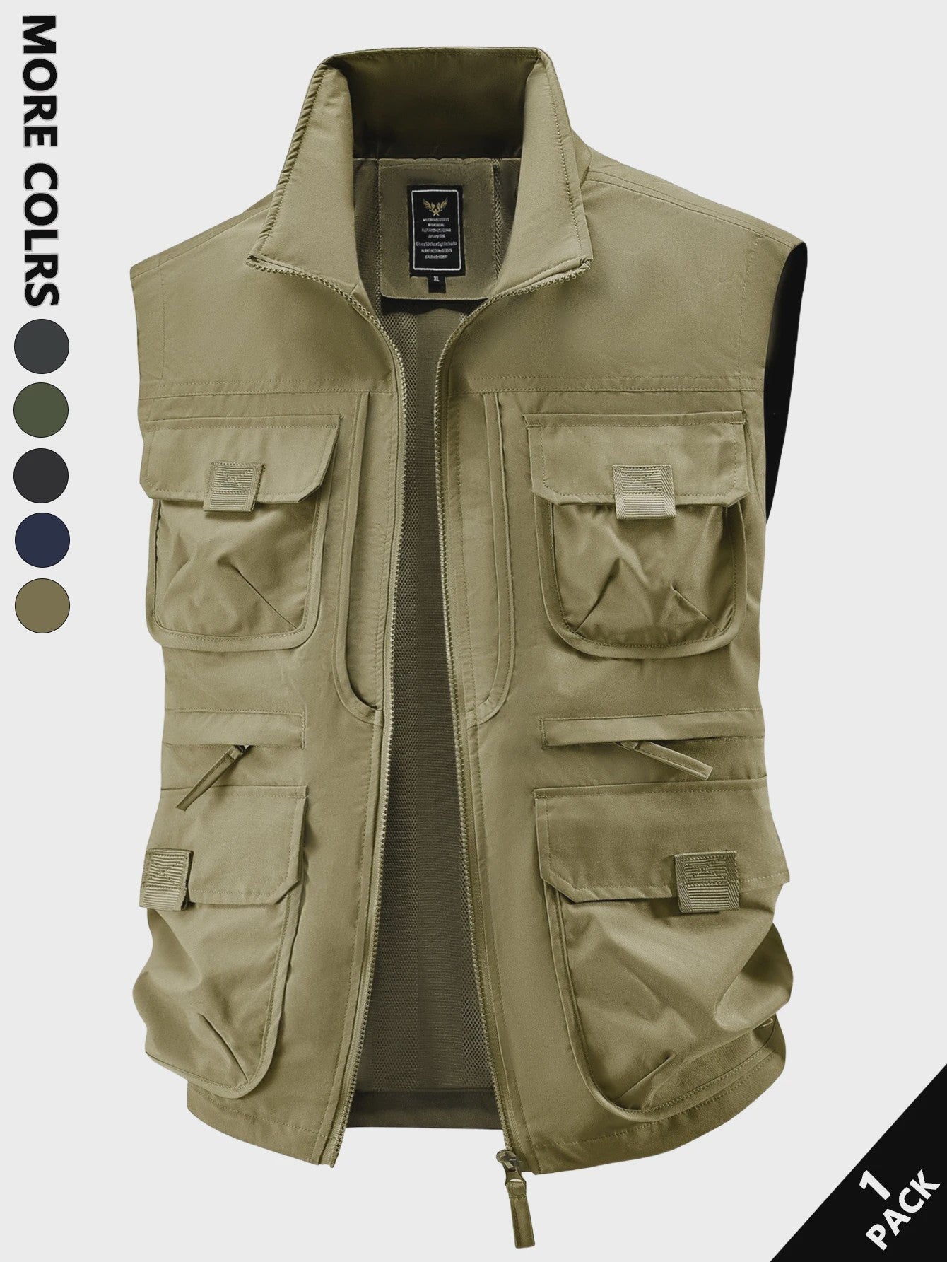 Herfst/Winter Casual Werk Vest - Winddicht & Warm voor Mannen