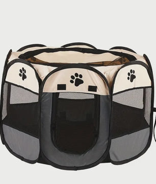 Octagonale Kattenren - Waterdicht & Krasbestendig - Opvouwbare Tent voor Kittens en Katten