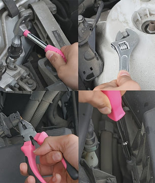 24-delige Draagbare Gereedschapskist voor Auto Noodgevallen en Thuisreparaties