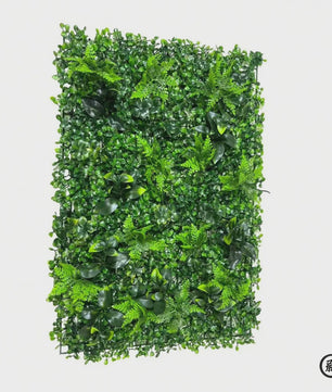 Kunstplant Muurdecoratie Groen - UV-bestendig Privacy Scherm met Bladeren