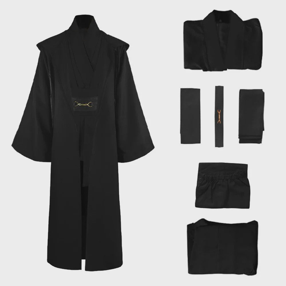 Jedi Cosplay Kostuum Obi Wan Kenobi - Volledige Set Heren & Dames