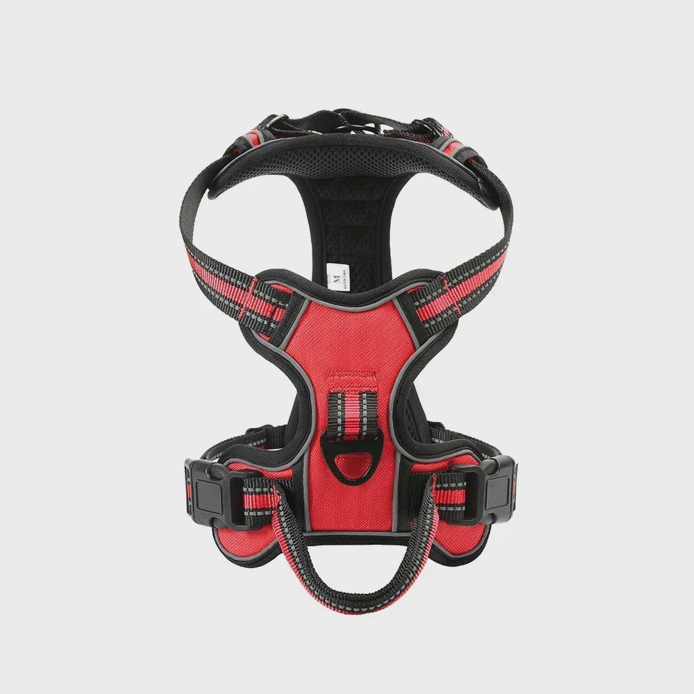 Verstelbaar Hondentuig Nylon - Reflecterend, Zacht & Ademend - Anti-trek - Voor Kleine tot Grote Honden