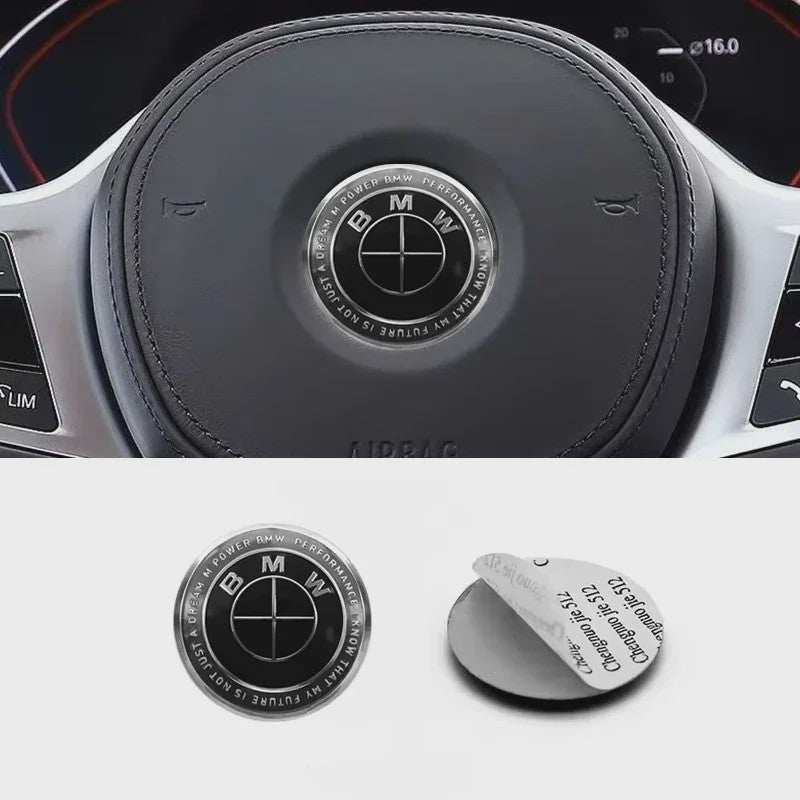 45mm BMW Stuurwiel Badge Embleem Sticker - M Performance Styling