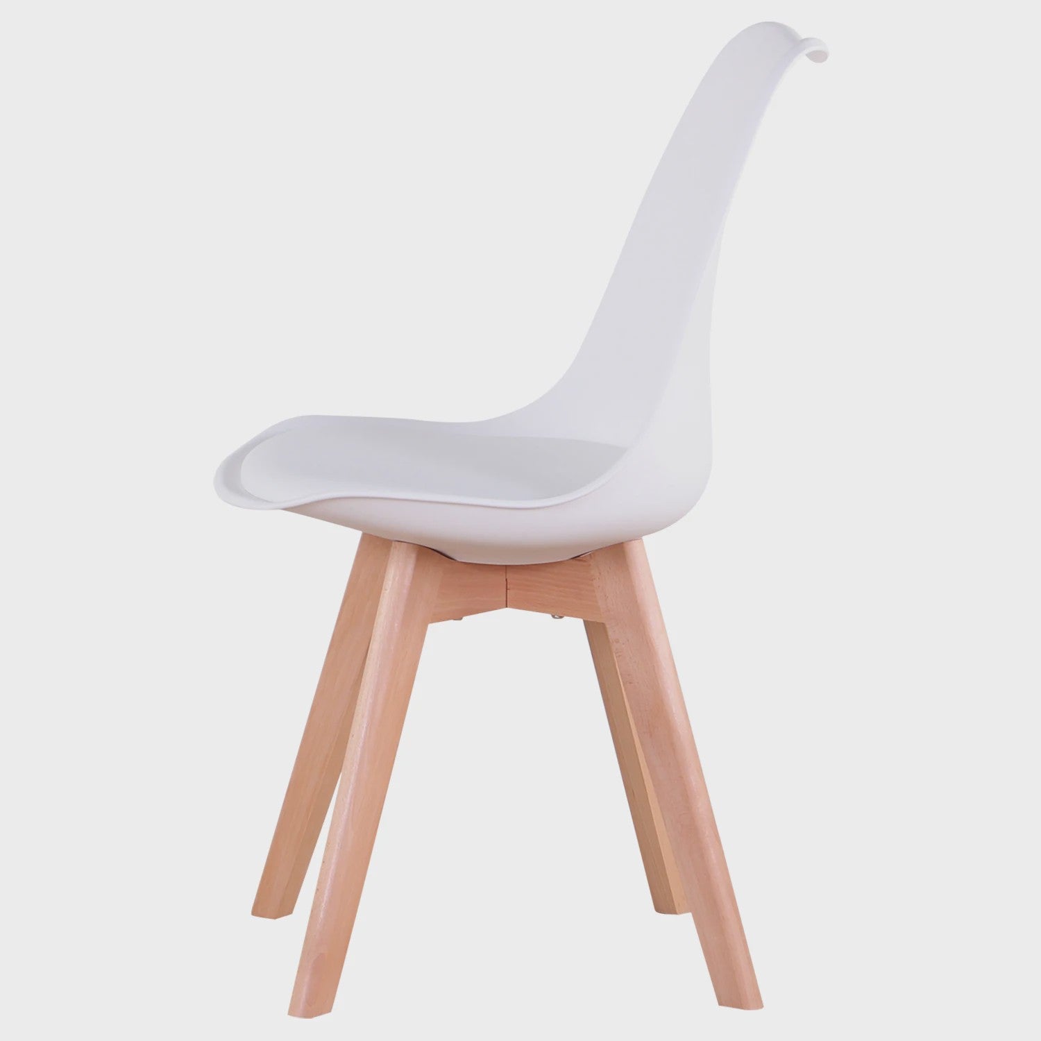 Nordic Ronde Eetkamertafel met 6 Stoelen - Stijlvol en Comfortabel