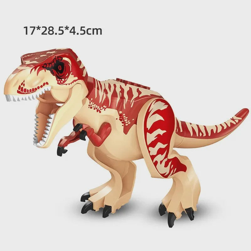 Grote Dinosaurus Bouwstenen Set - T-Rex, Velociraptor & Meer - Speelgoed voor Kinderen