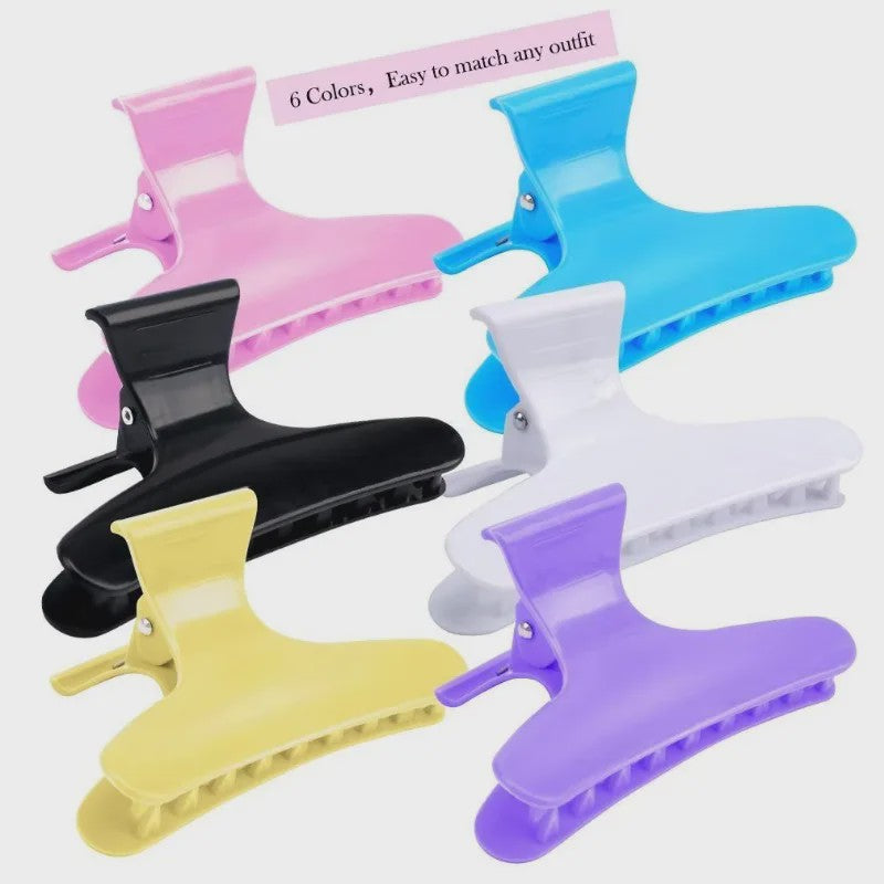 Professionele Vlinder Haarclips - Set van 25 Stuks voor Styling en Haarsecties